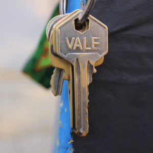 keys hanging from a door - locksmith willenhall