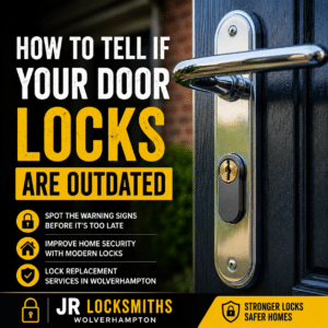 How to tell if your door locks are outdated with practical home security advice and lock replacement guidance for Wolverhampton homeowners